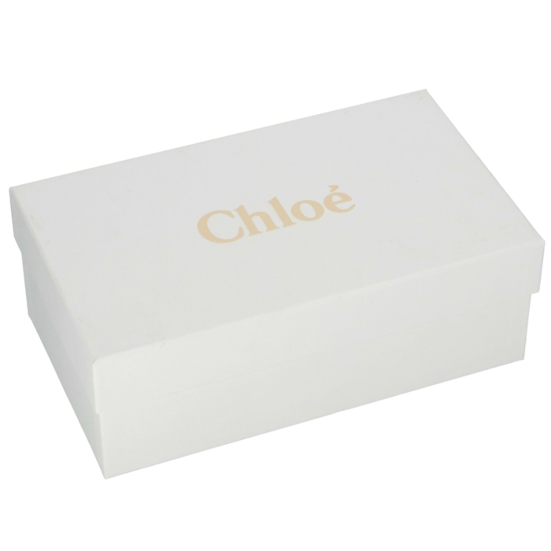 Chloe(クロエ)のクロエ CHLOE サンダル WOODY ロゴ リネン フラットミュール シューズ 靴 CHC22U188 Z3 101 レディースの靴/シューズ(サンダル)の商品写真