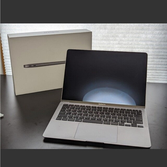 8つ色100%&美品 M1 Macbook Air スペースグレイ