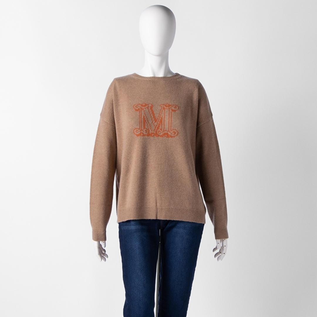 マックスマーラMax Mara カシミヤロゴニット キャメルM マックスマーラMax Mara カシミヤロゴニット キャメルM