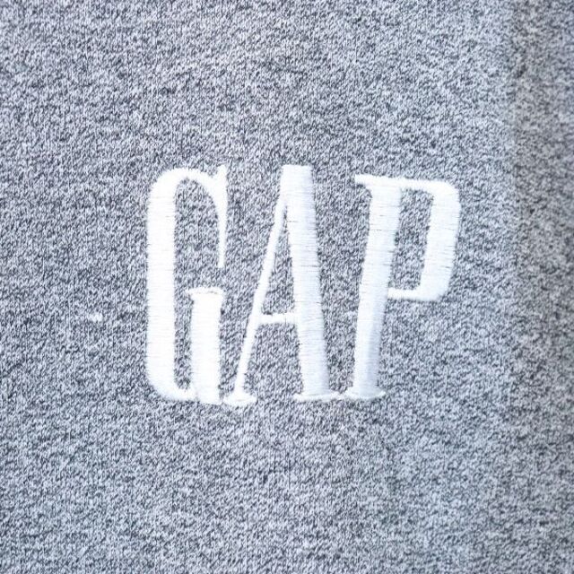 ギャップ ロゴ刺繍 スウェット M グレー系 GAP オールド メンズ  【R221105】 3