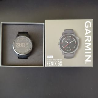 ガーミン(GARMIN)の【訳アリ】Garmin ガーミン fenix6s sapphire BLACK(腕時計(デジタル))