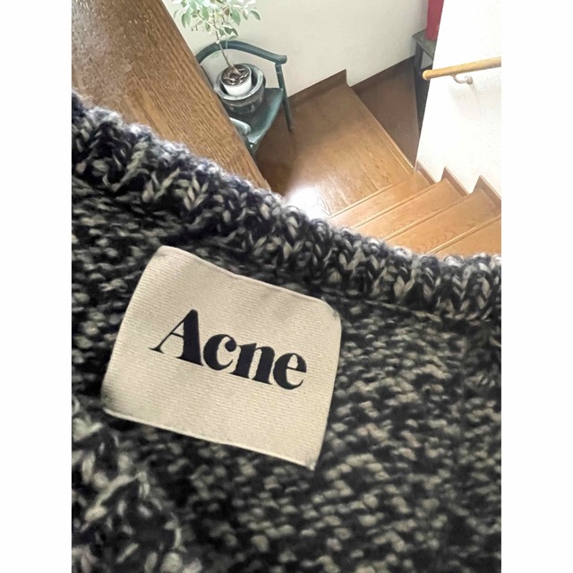 ACNE(アクネ)のAcne アクネ　ミックスウールニット　セーター　レディース　ウール　S レディースのトップス(ニット/セーター)の商品写真