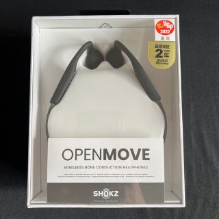 AFTERSHOKZ OPENMOVE SLATE GREY 骨伝導ワイヤレスヘ(ヘッドフォン/イヤフォン)