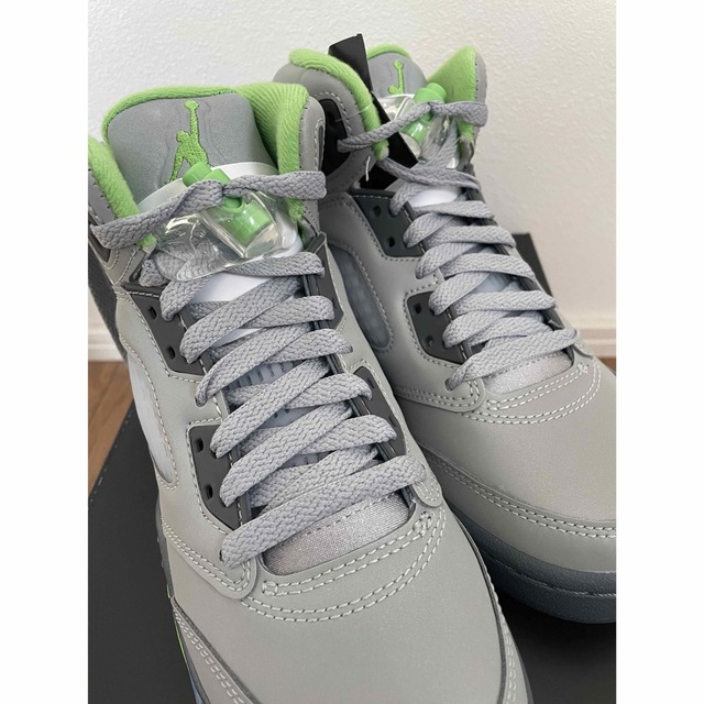 Nike GS Air Jordan 5 Retro "Green Bean" レディースの靴/シューズ(スニーカー)の商品写真