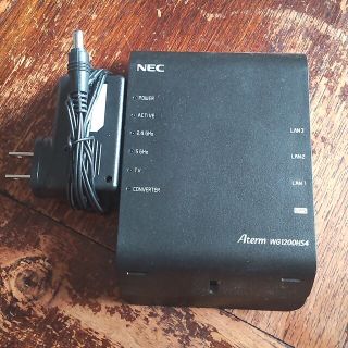 エヌイーシー(NEC)のNEC Aterm WG1200HS4(PC周辺機器)