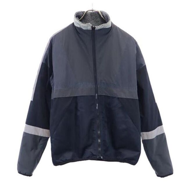 ジョンエリオット リバーシブル ジャケット グレー JOHN ELLIOTT ボア ...