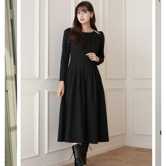 her lip to   Marylebone Pearl Midi Dress