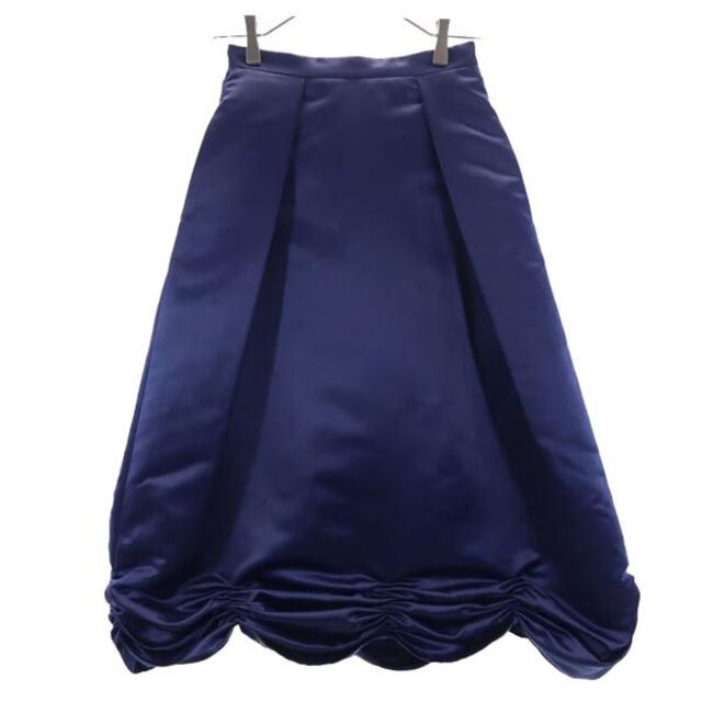 ピンコ イタリア製 裾デザイン スカート ネイビー PINKO レディース   【221104】