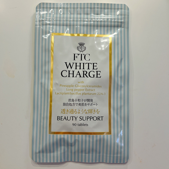 FTC(エフティーシー)のFTC WHITE CHARGE 90粒　フェリーチェトワコ コスメ/美容のコスメ/美容 その他(その他)の商品写真