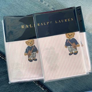 ラルフローレン(Ralph Lauren)のラルフローレン　ガールベア　コンフォーターカバー　ピロケース　セット(シーツ/カバー)