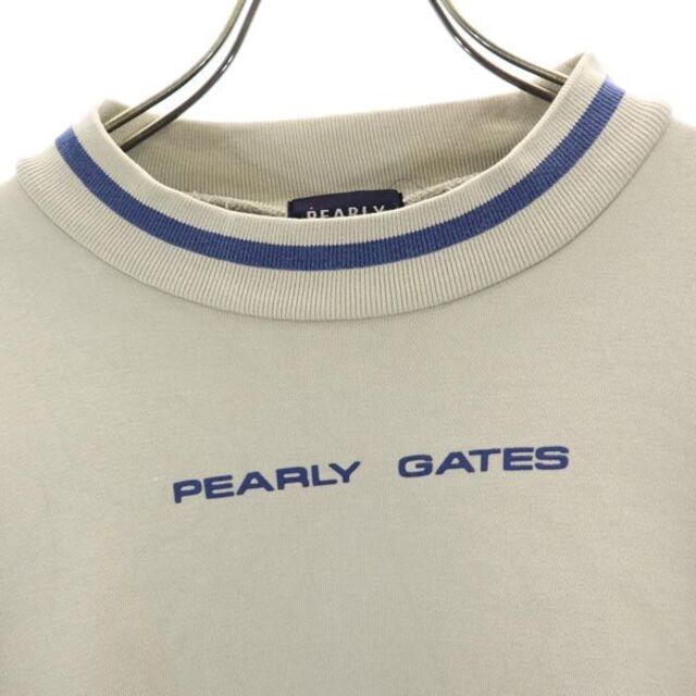 PEARLY GATES - パーリーゲイツ 日本製 ロゴプリント スウェット 長袖