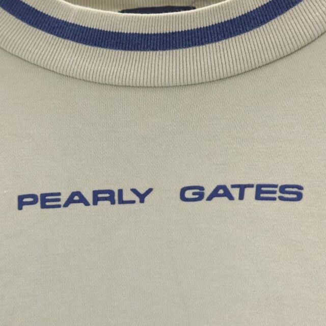PEARLY GATES - パーリーゲイツ 日本製 ロゴプリント スウェット 長袖