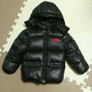 ザノースフェイス(THE NORTH FACE)のTHE　NORTH　FACE　キッズダウン　M　黒(コート)