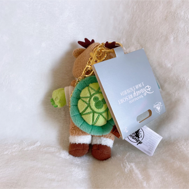 写真子発送 上海ディズニー クリスマス オルメルぬいぐるみキー
