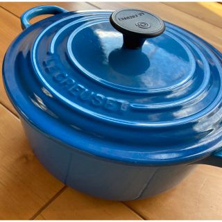 ルクルーゼ(LE CREUSET)のLE CREUSET ル・クルーゼ ココットロンド　20センチ　両手鍋(鍋/フライパン)