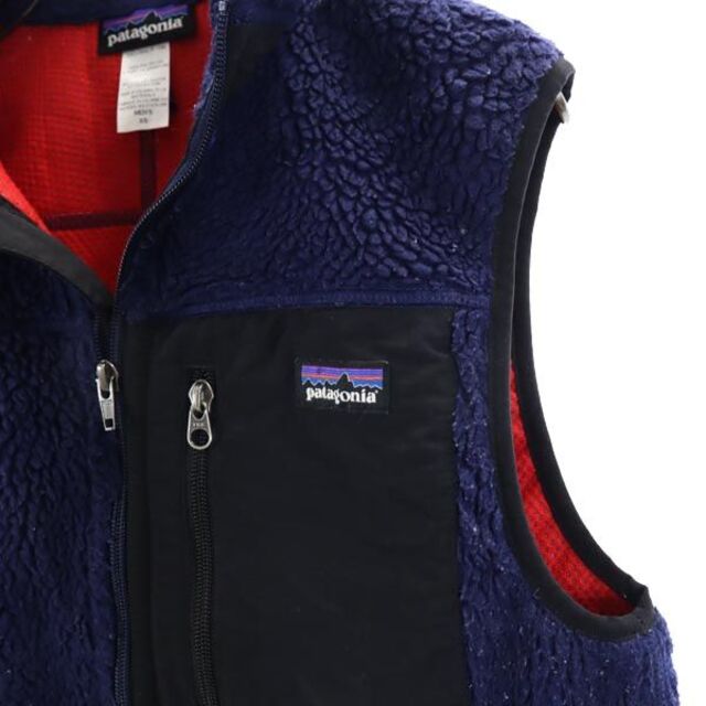 patagonia - パタゴニア レトロX ボアフリース ベスト XS 紺 patagonia