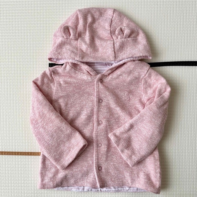 GAP(ギャップ)のゆり様専用　Baby Gap リバーシブル パーカー キッズ/ベビー/マタニティのベビー服(~85cm)(トレーナー)の商品写真