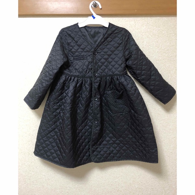 ZARA KIDS(ザラキッズ)の【新品・未使用】キルティング ワンピース 130cm キッズ/ベビー/マタニティのキッズ服女の子用(90cm~)(ワンピース)の商品写真