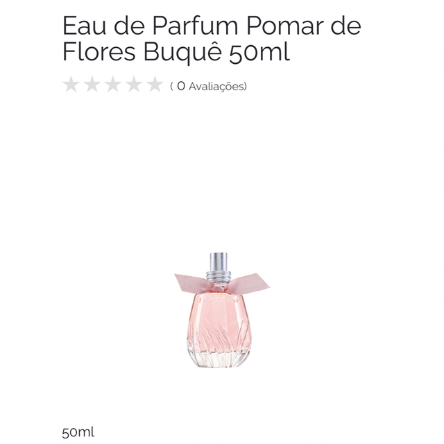 Eau de Parfum Pomar de Flores Buquê 50ml