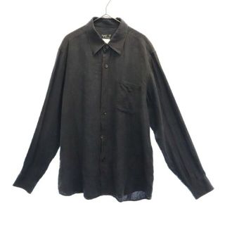 アニエスベー(agnes b.)のアニエスベー 長袖シャツ 42 ブラック agnes b. メンズ 【中古】  【221112】(シャツ)