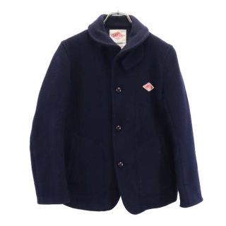 ダントン(DANTON)のダントン ウールジャケット 36 紺 Danton メンズ 古着 221112(ダッフルコート)