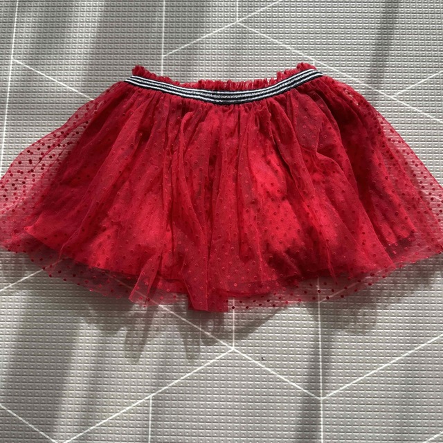 PETIT BATEAU(プチバトー)のプチバトー　チュールスカート　4ans/104cm キッズ/ベビー/マタニティのキッズ服女の子用(90cm~)(スカート)の商品写真