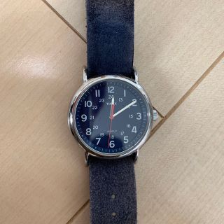 タイメックス(TIMEX)のTIMEX ネイビー(腕時計)