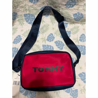 トミーヒルフィガー(TOMMY HILFIGER)の(正規品)Tommy  Hilfiger ショルダーバック　赤×紺　ハワイ(ショルダーバッグ)