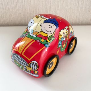 スヌーピー(SNOOPY)のSNOOPY クリスマス 缶(キャラクターグッズ)