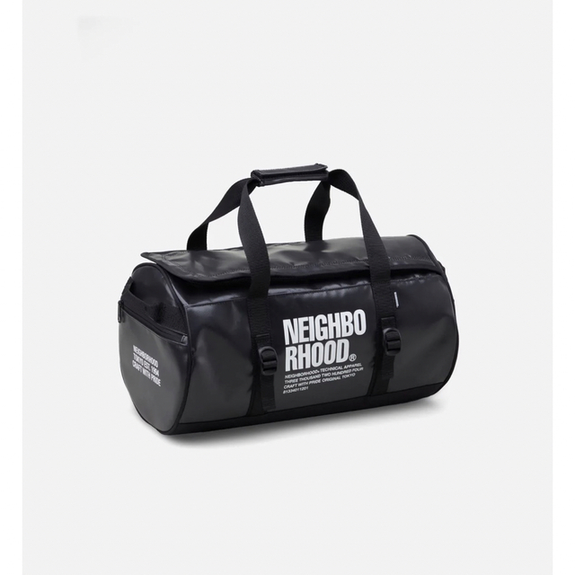 NEIGHBORHOOD(ネイバーフッド)のNEIGHBORHOOD  DUFFLE BAG-S . PV BLACK  メンズのバッグ(ドラムバッグ)の商品写真