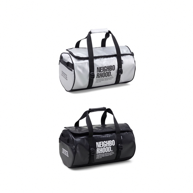 NEIGHBORHOOD(ネイバーフッド)のNEIGHBORHOOD  DUFFLE BAG-S . PV BLACK  メンズのバッグ(ドラムバッグ)の商品写真