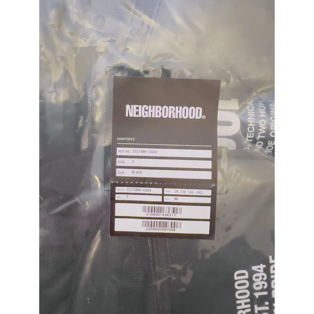 NEIGHBORHOOD(ネイバーフッド)のNEIGHBORHOOD  DUFFLE BAG-S . PV BLACK  メンズのバッグ(ドラムバッグ)の商品写真