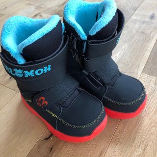 サロモン(SALOMON)の【美品】キッズスノーボードブーツ　サロモン（salomon）17cm(ブーツ)