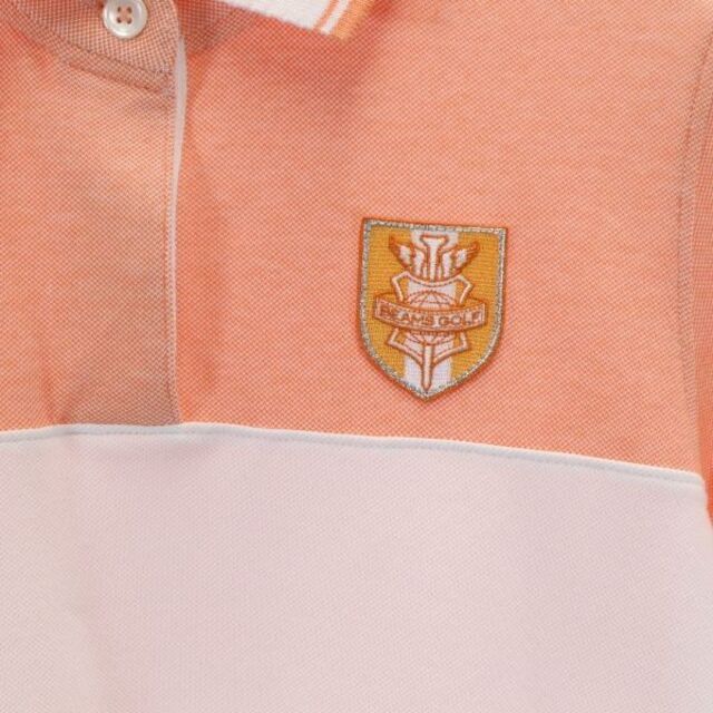 高い品質 新品未使用 オレンジ サイズM ポロシャツ GOLF ビームス 