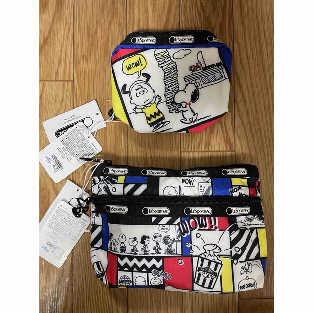 レスポ　Lesportsac スヌーピー　ユニバーサルスタジオ限定