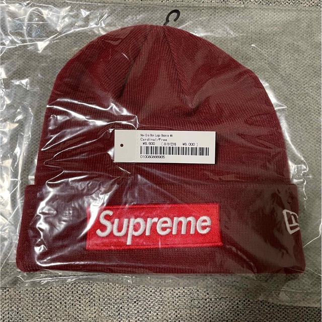 Supreme New Era Box Logo Beanie (FW22)帽子