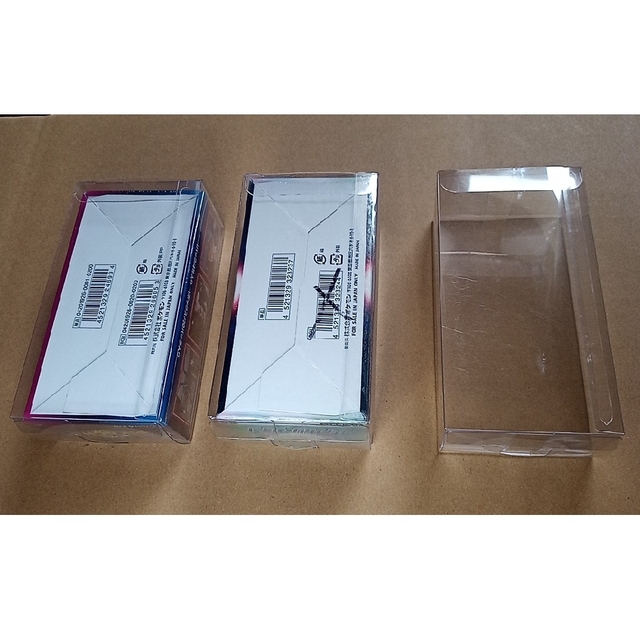 ポケモンカード　ハーフボックスサイズ　プラスチックケース　BOX用スリーブ10個