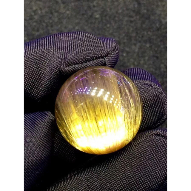 ⭐︎【天然】タイチンクオーツ 丸玉 20mmの通販 by Rui|ラクマ