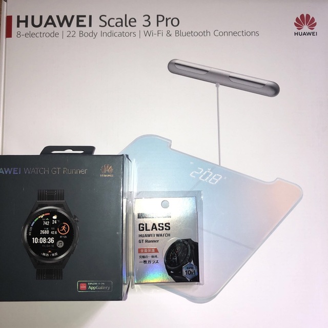 HUAWEI Watch GT  runner & Scale 3 Pro