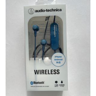 オーディオテクニカ(audio-technica)のaudio-technica Bluetoothヘッドホン ATH-CK150B(ヘッドフォン/イヤフォン)