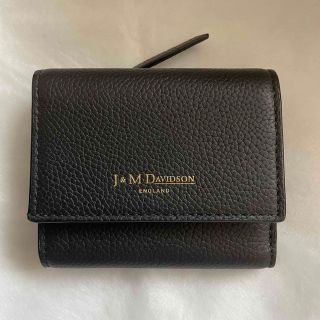 ジェイアンドエムデヴィッドソン(J&M DAVIDSON)の 【新品未使用】J&M DAVIDSON ミニ財布 ブラック (財布)