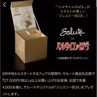 ワコール(Wacoal)のWACOAL サルート　ジュエリーボックス　非売品(ノベルティグッズ)