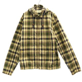 【OSH KOSH】チェック柄　ジップアップジャケット　used AS28