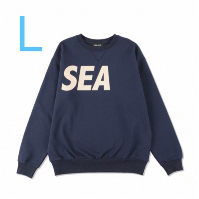 WIND AND SEA sea crew neck L クルーネック