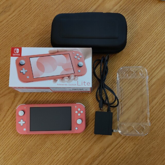 Nintendo Switch - Nintendo Switch LITE コーラル 美品 スイッチ