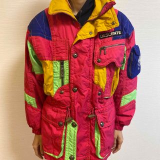 スキーウェア値下げ 美品 DESCENTEスキーウェア男性O・DESCENTE