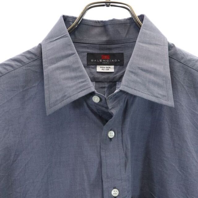 Balenciaga - バレンシアガ 日本製 長袖 シャツ 42-84 グレー