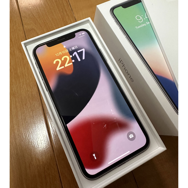 iPhoneX 64G Silver  SIMフリー