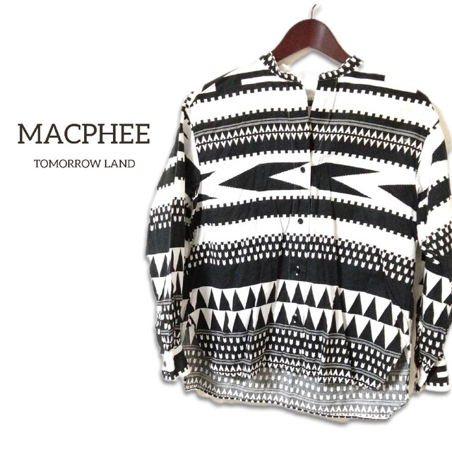 MACPHEE(マカフィー)のMACPHEE マカフィー シャツ レディースのトップス(Tシャツ(長袖/七分))の商品写真