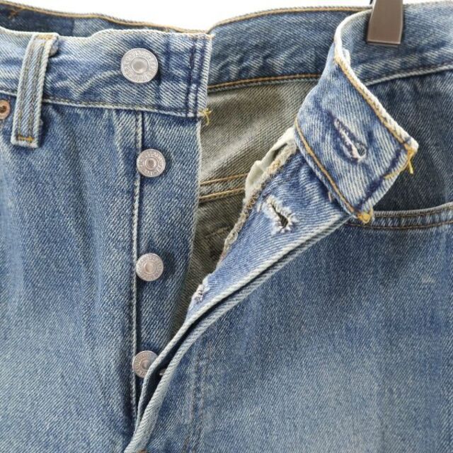 90s リーバイス USA製 501 ストレート デニムパンツ W29 Levi's オールド ヴィンテージ メンズ  R22111784cm股上